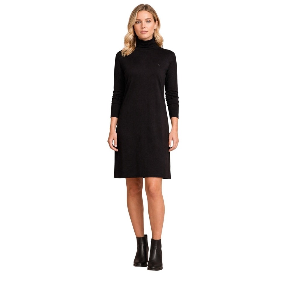 Ralph Lauren Sport Turtleneck Shirt Dress Small Long Sleeve‎ Preppy Minimalist